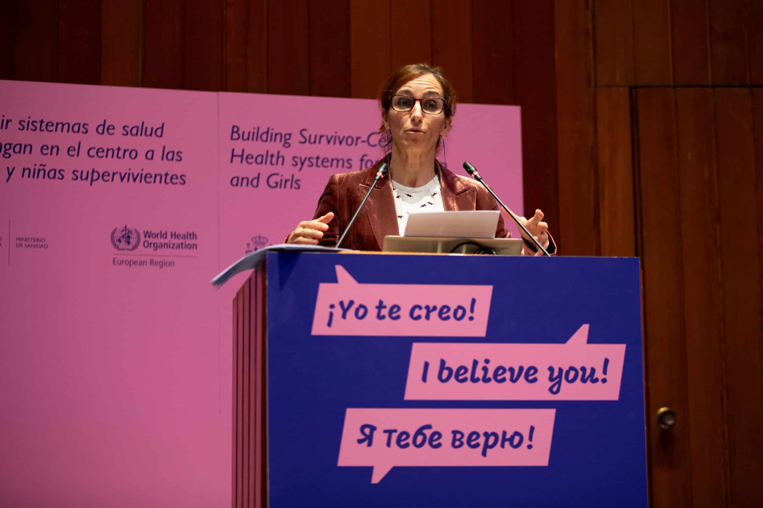 Mucho evento de la OMS en el Paseo del Prado